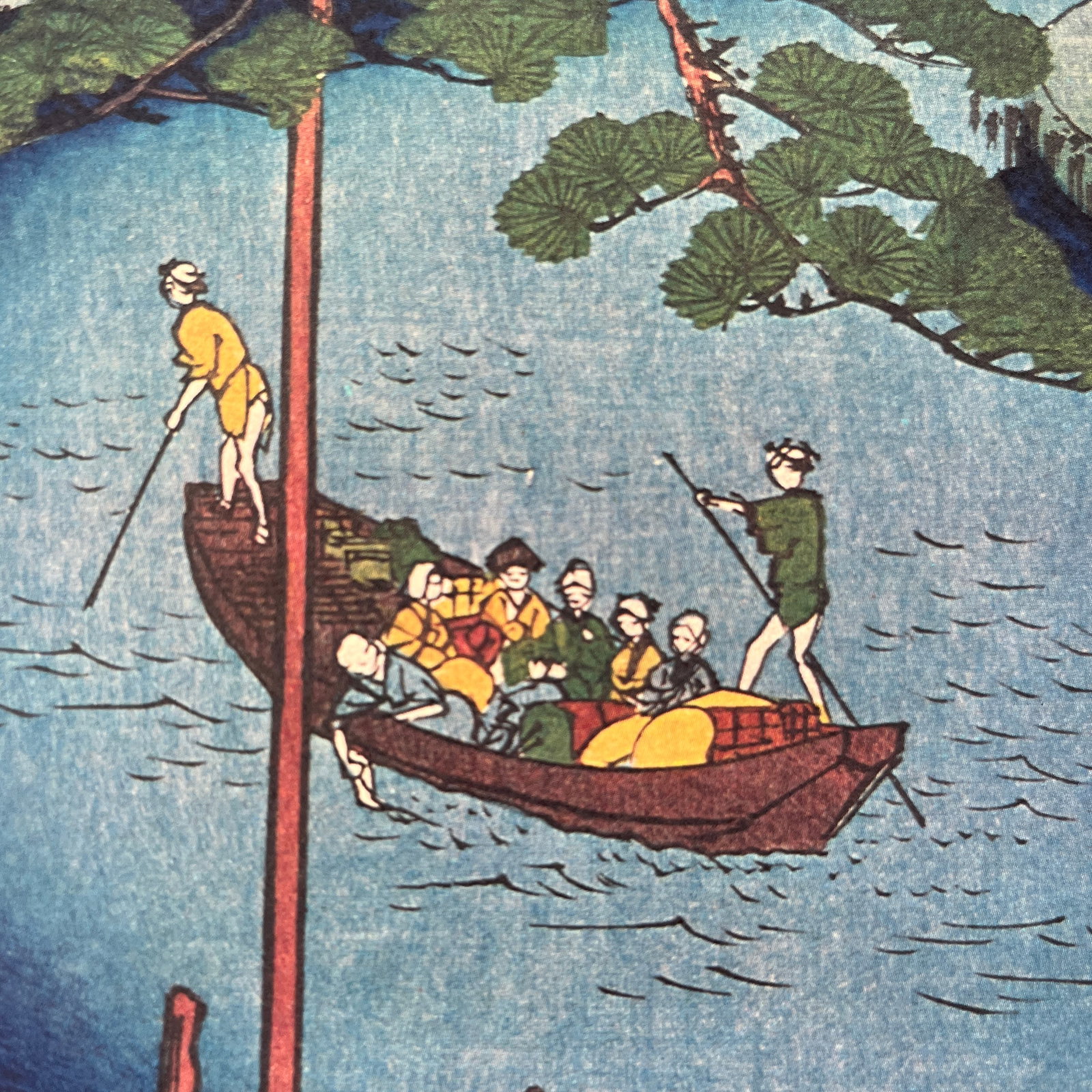 Hiroshige: Original Fuji, Meguro - High-Quality Woodblock Reproduction - 10