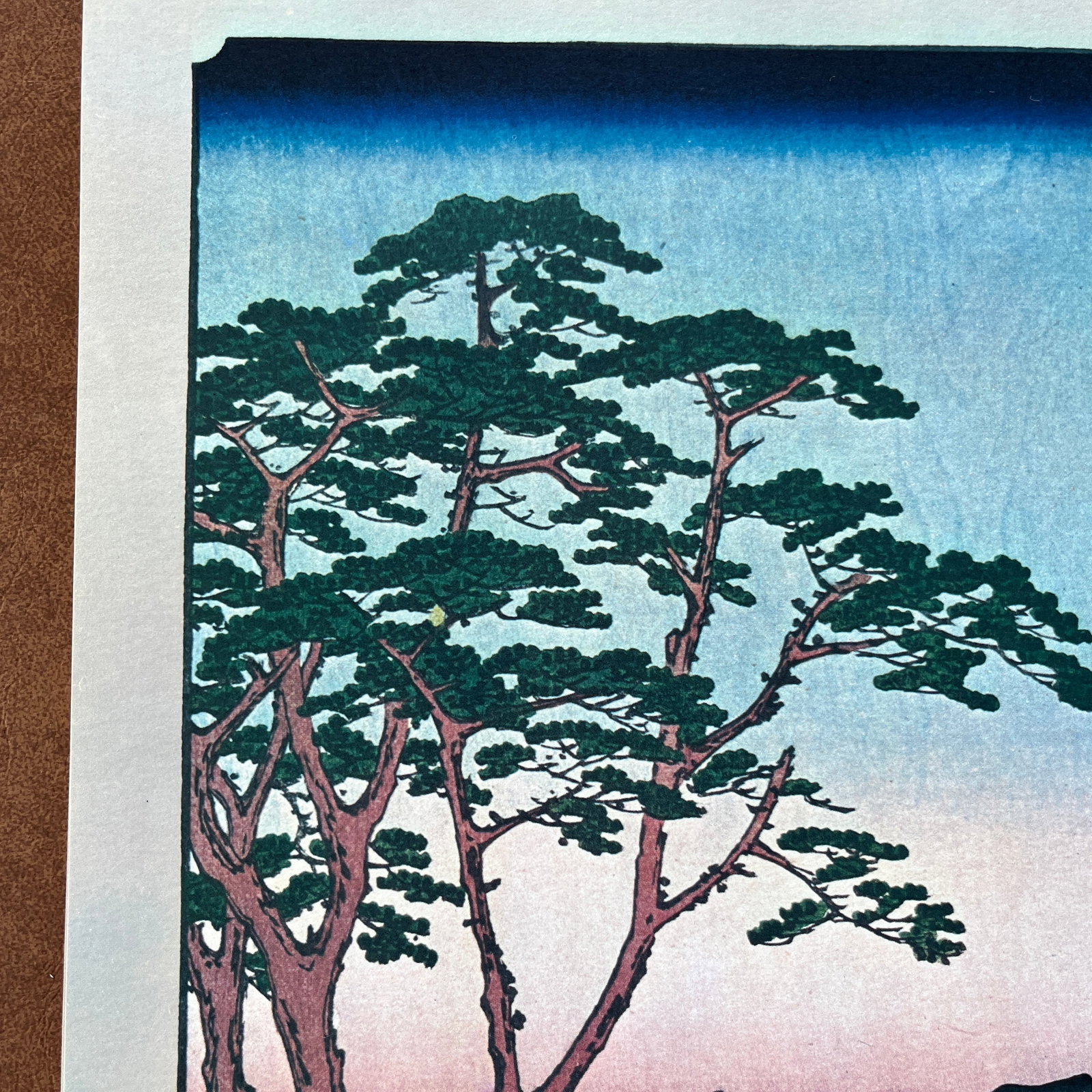 Hiroshige: Original Fuji, Meguro - High-Quality Woodblock Reproduction - 5