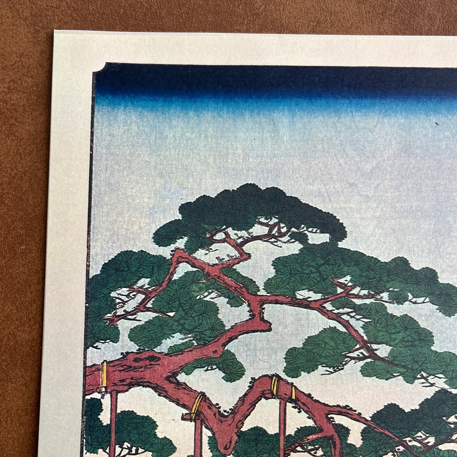Mid 20th Century Hiroshige: New Year's Eve Foxfires at Oji - Woodblock Reproduction - 3