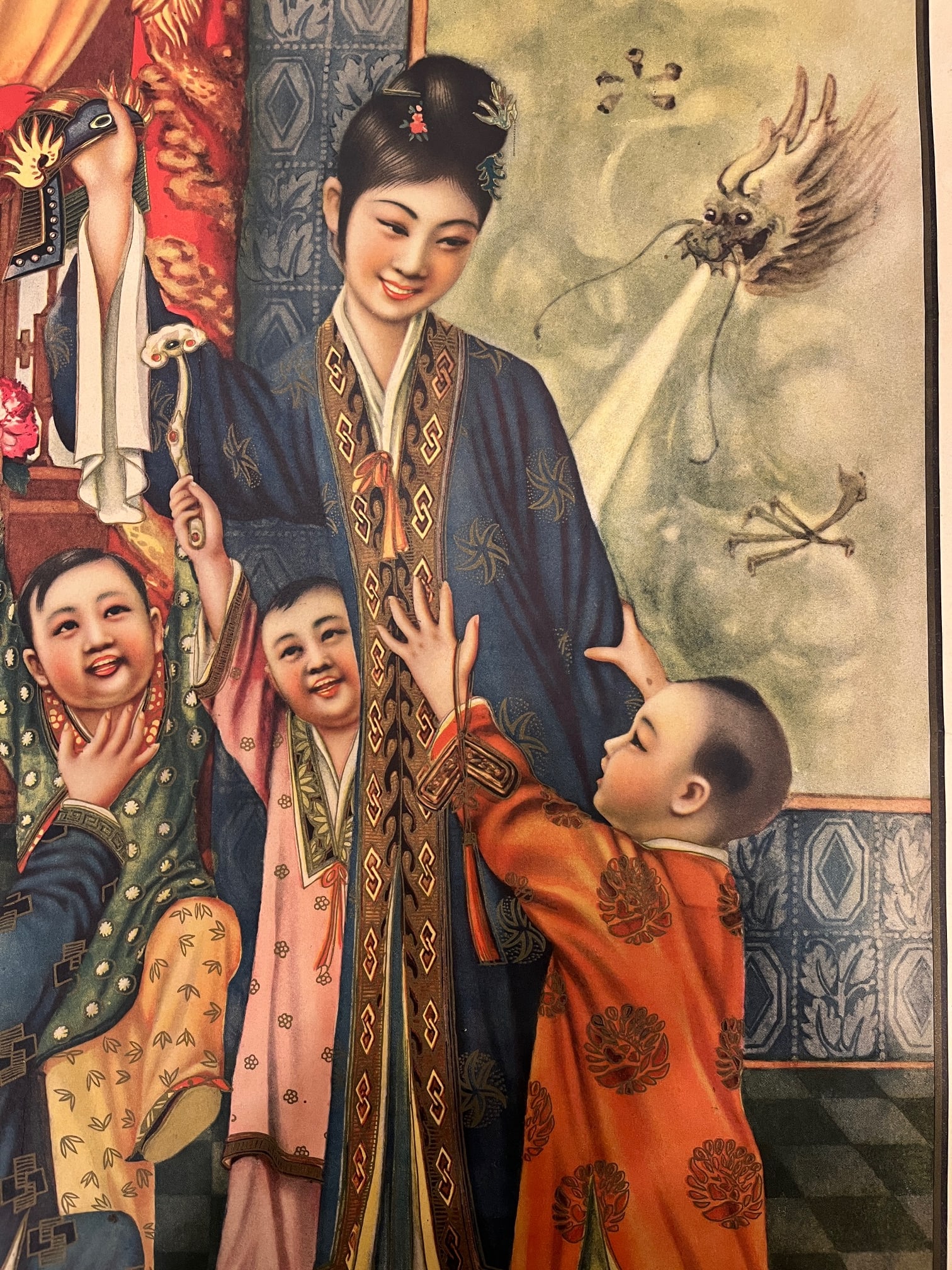 1930s Shanghai Poster Fengtian Sun Tobacco White Horse Soccer Cigarette Republic - 6