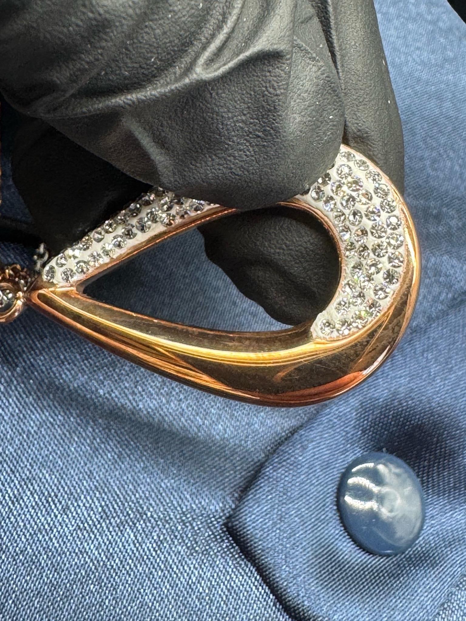 Stauer Gold Teardrop Diamondaura Set, Stauer Jewelry, 4 Pieces - 8