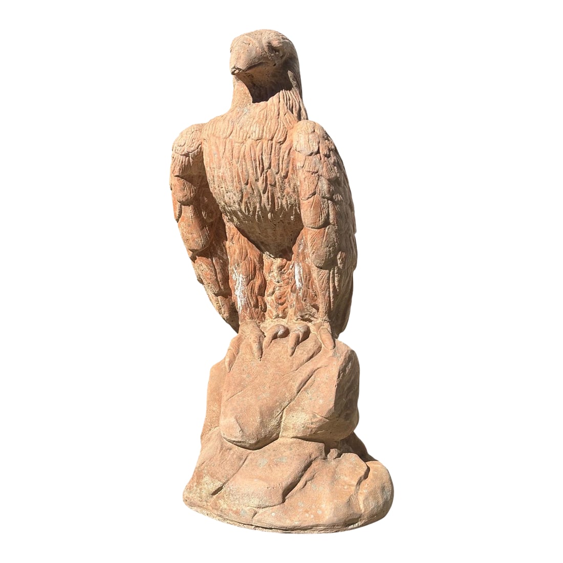 Tall Terracotta Eagle Garden Statue (1 of 11)