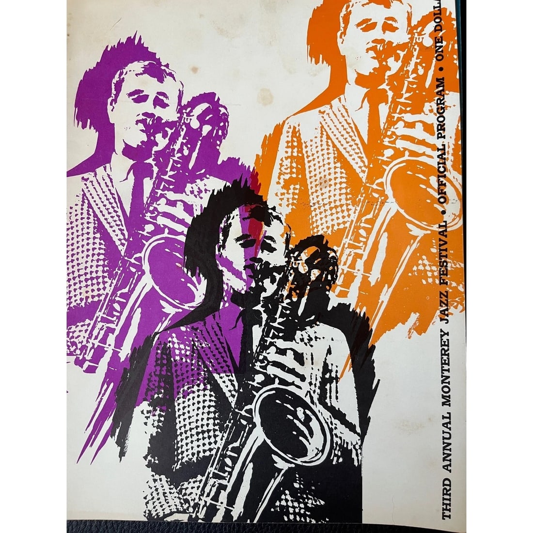 1960 & 1962 Monterey Jazz Festival Programs Vintage Official- Set of 3 - 2