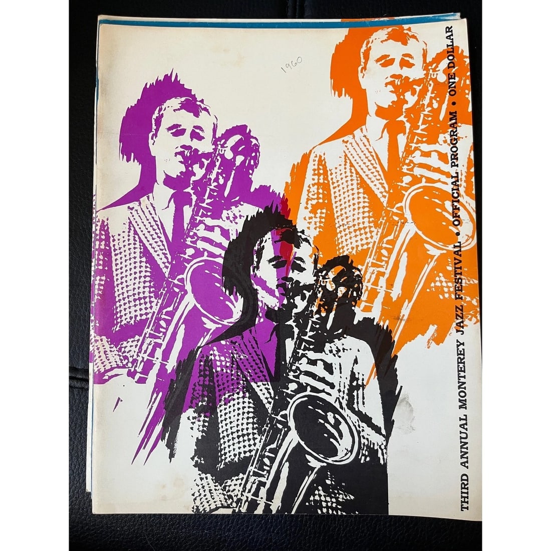 1960 & 1962 Monterey Jazz Festival Programs Vintage Official- Set of 3 - 8