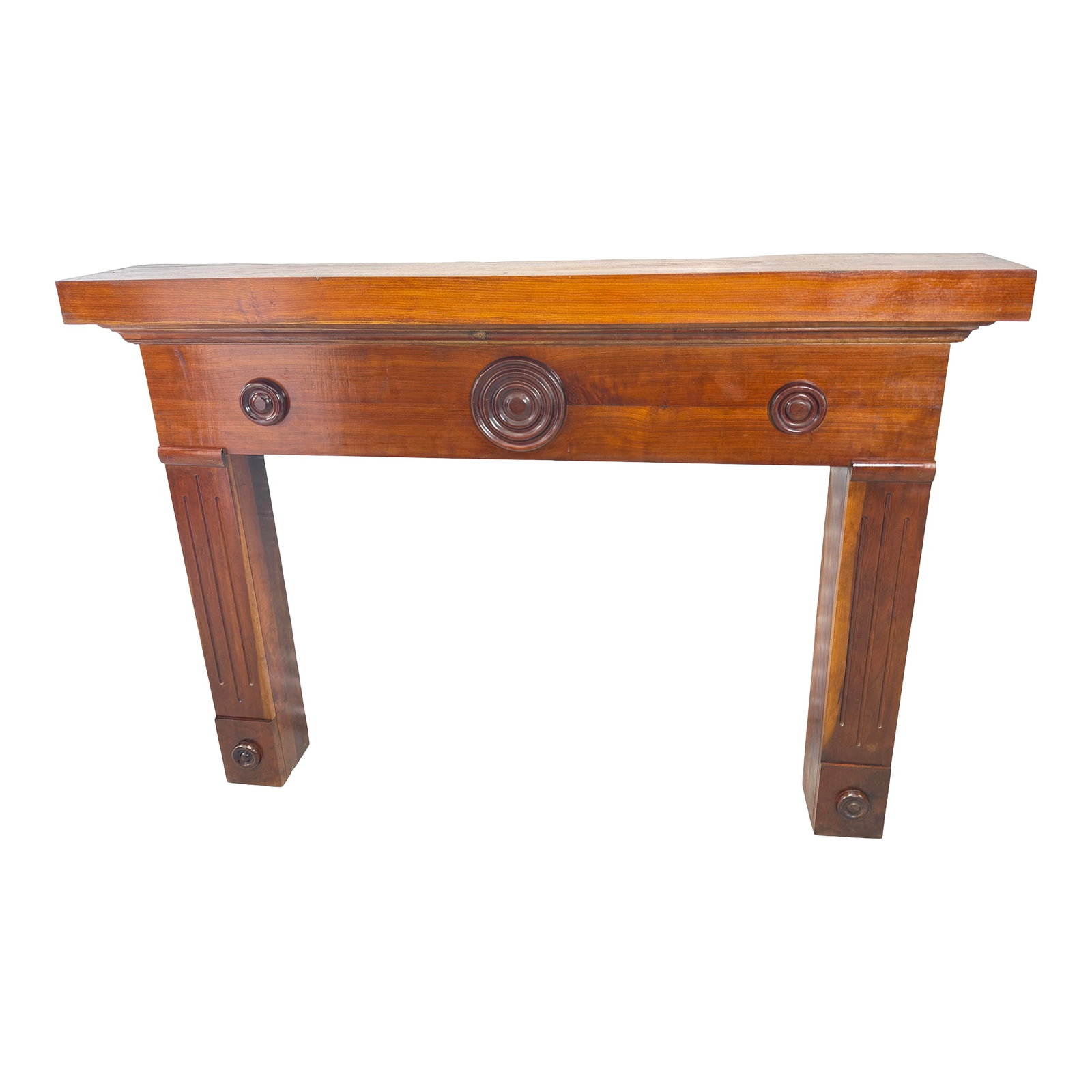 19th Century French Neoclassic Fireplace Mantle Piece. (1 of 6)