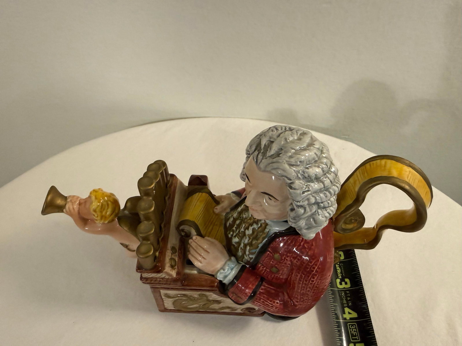1990s Fitz and Floyd Johann Sebastian Bach Character Teapot - 9