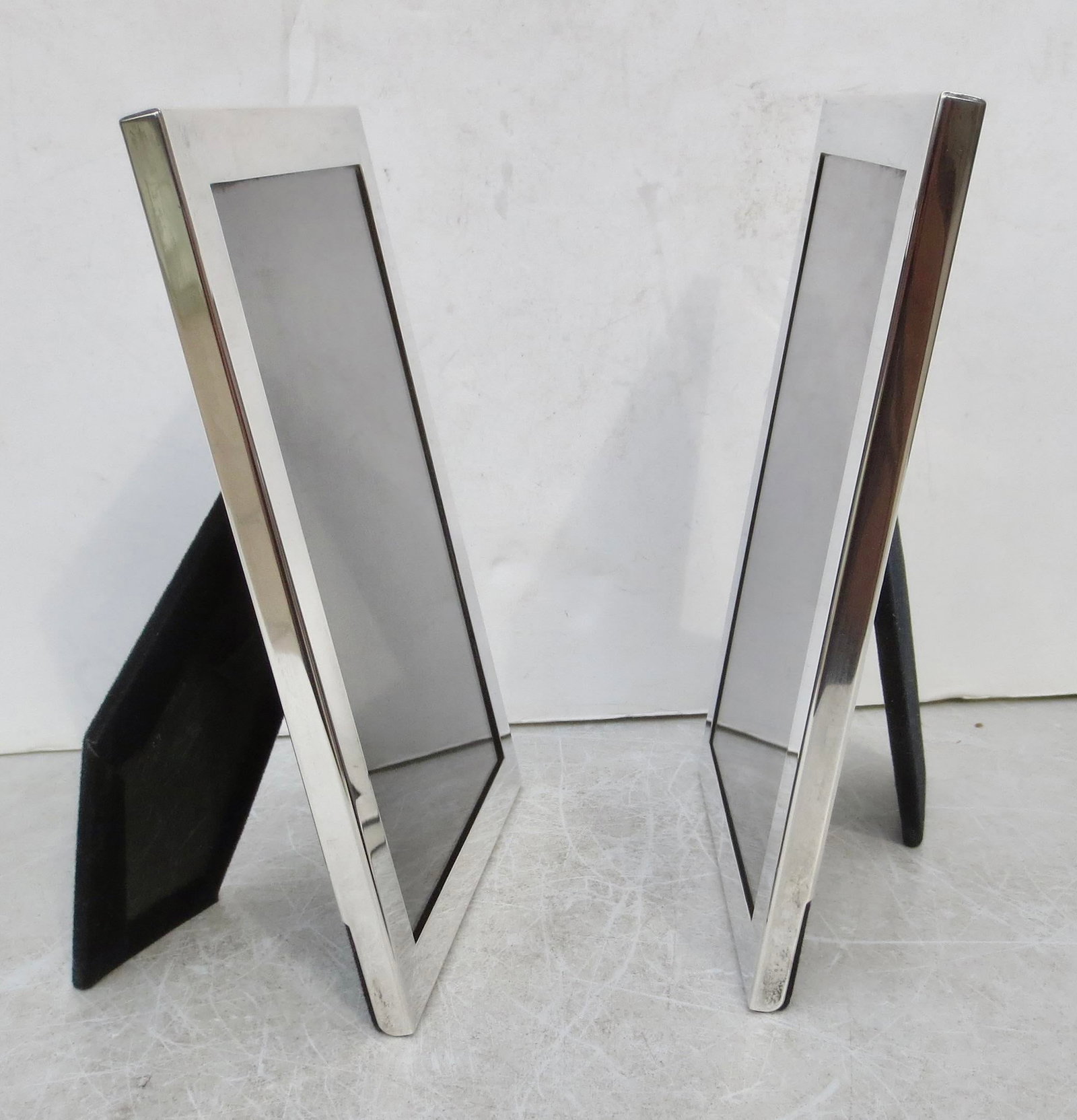Reed and Barton Sterling Silver Photo Frames- A Pair of 2 (6 X 8) - 2
