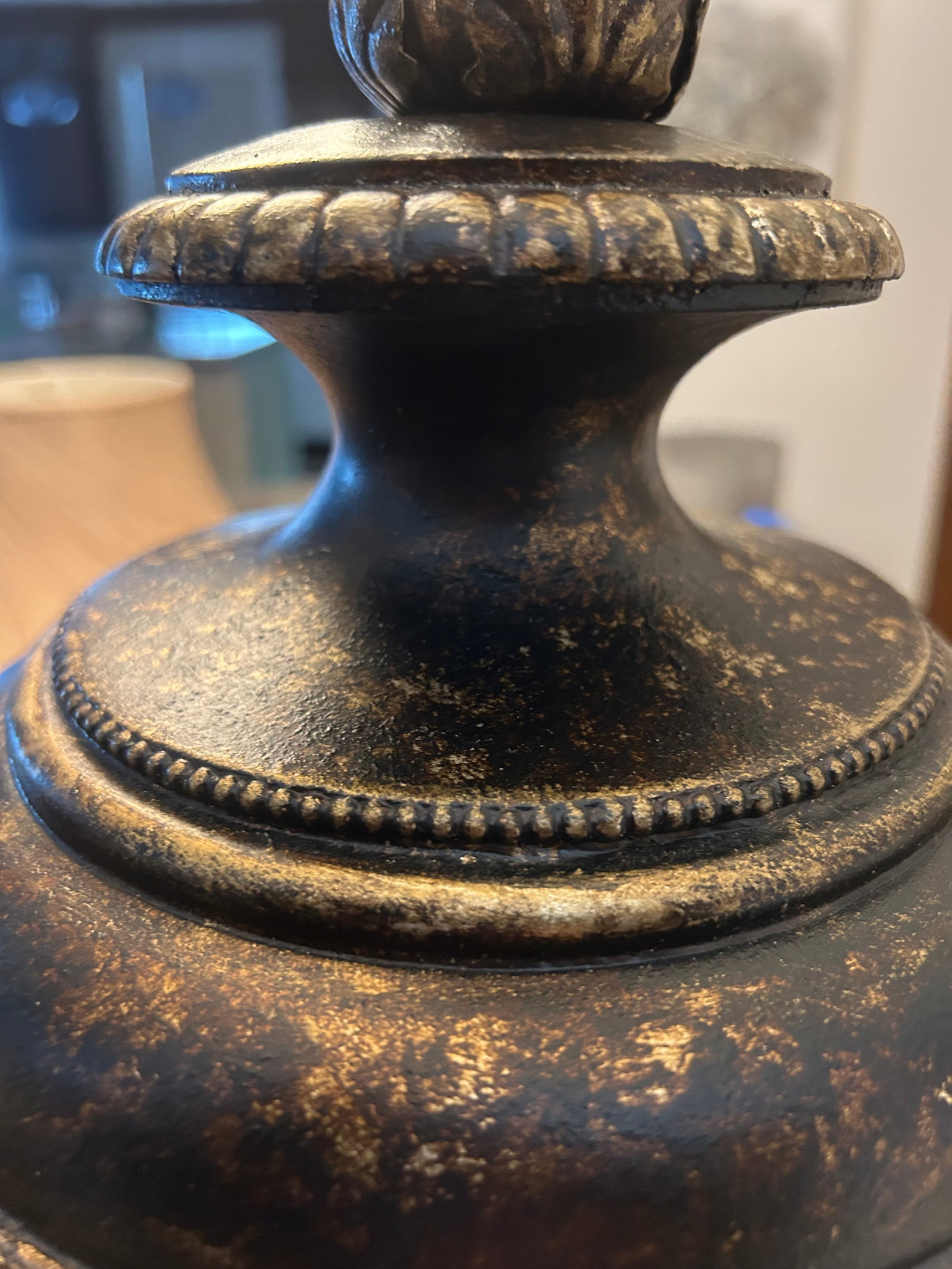 Pristine Hand-Crafted Authentic Fine Art Lamps "Castile" Collection 33" Table Lamps Original S - 10