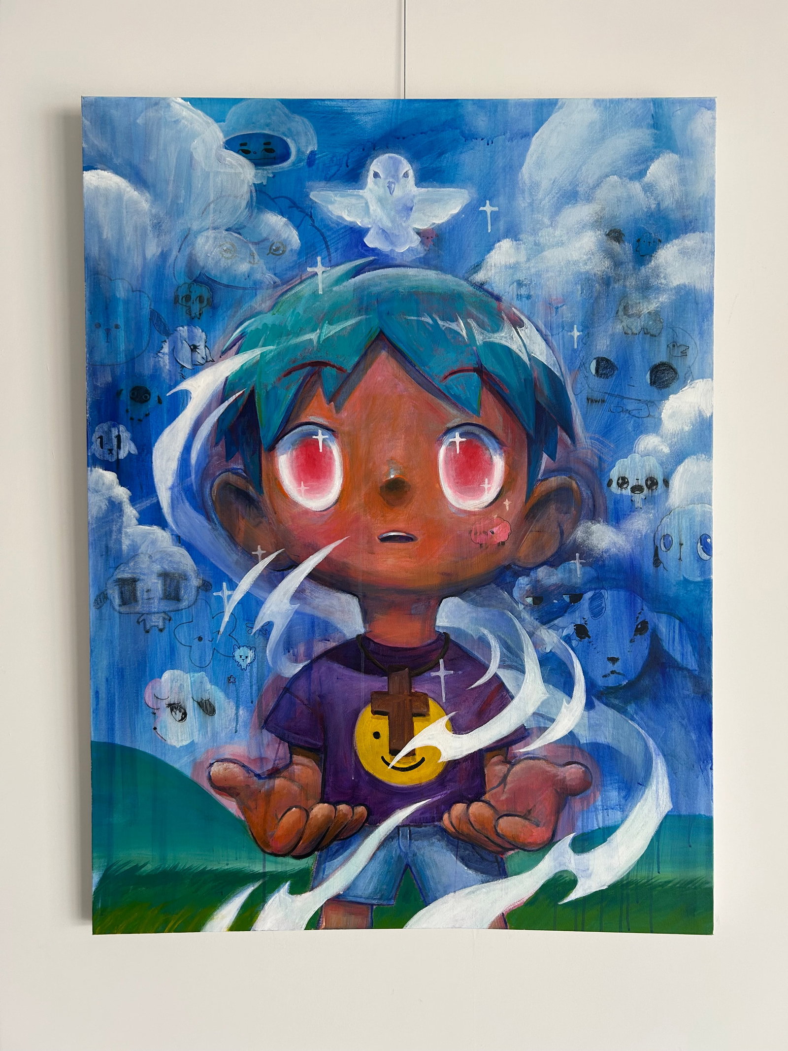 Abba Father by Felix Abcede (2025) , Acrylic on Canvas - 5