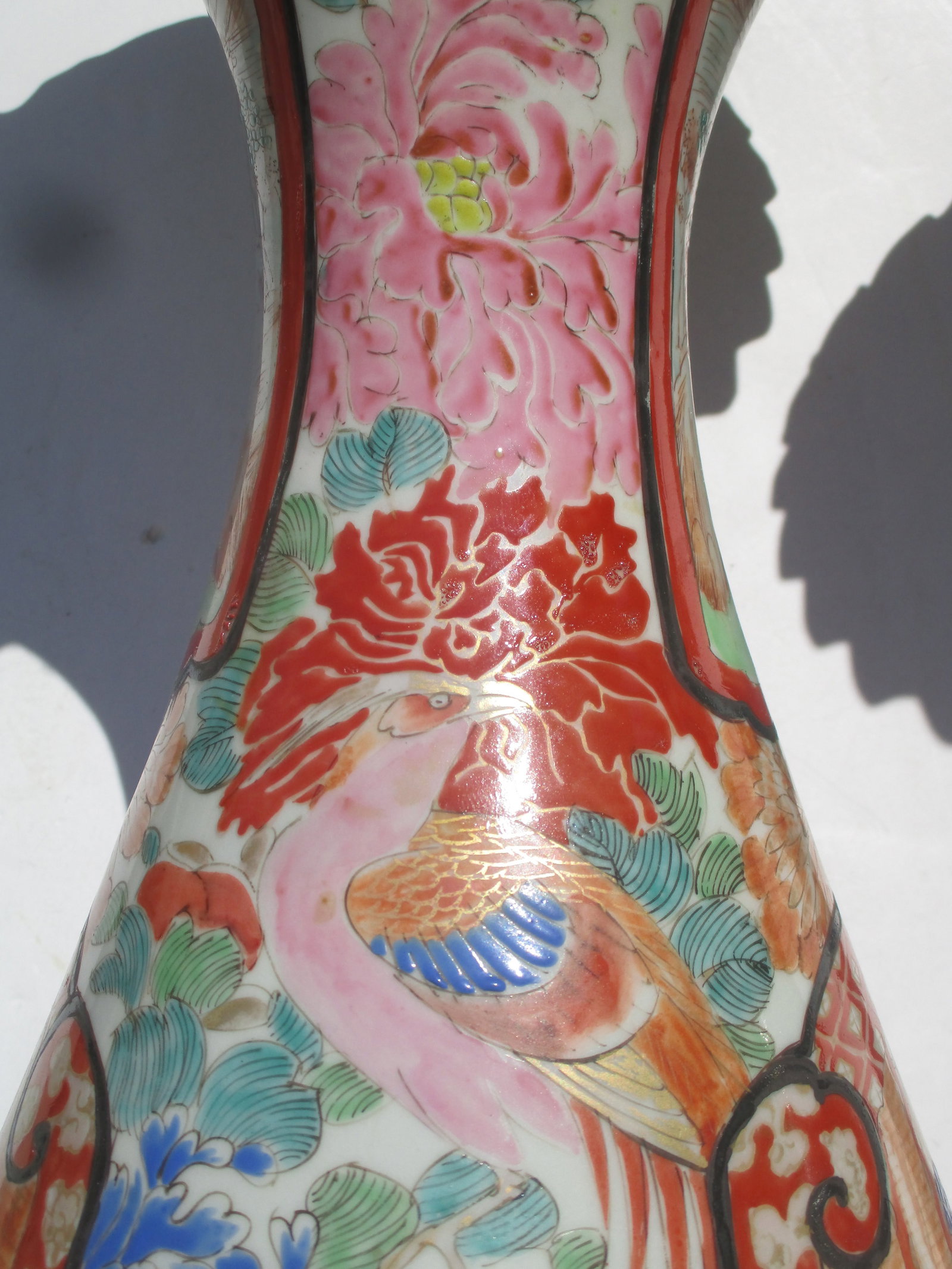 Japanese Edo 1880s Matching Vases Hichozan Shinpo--a Pair of 2 - 13