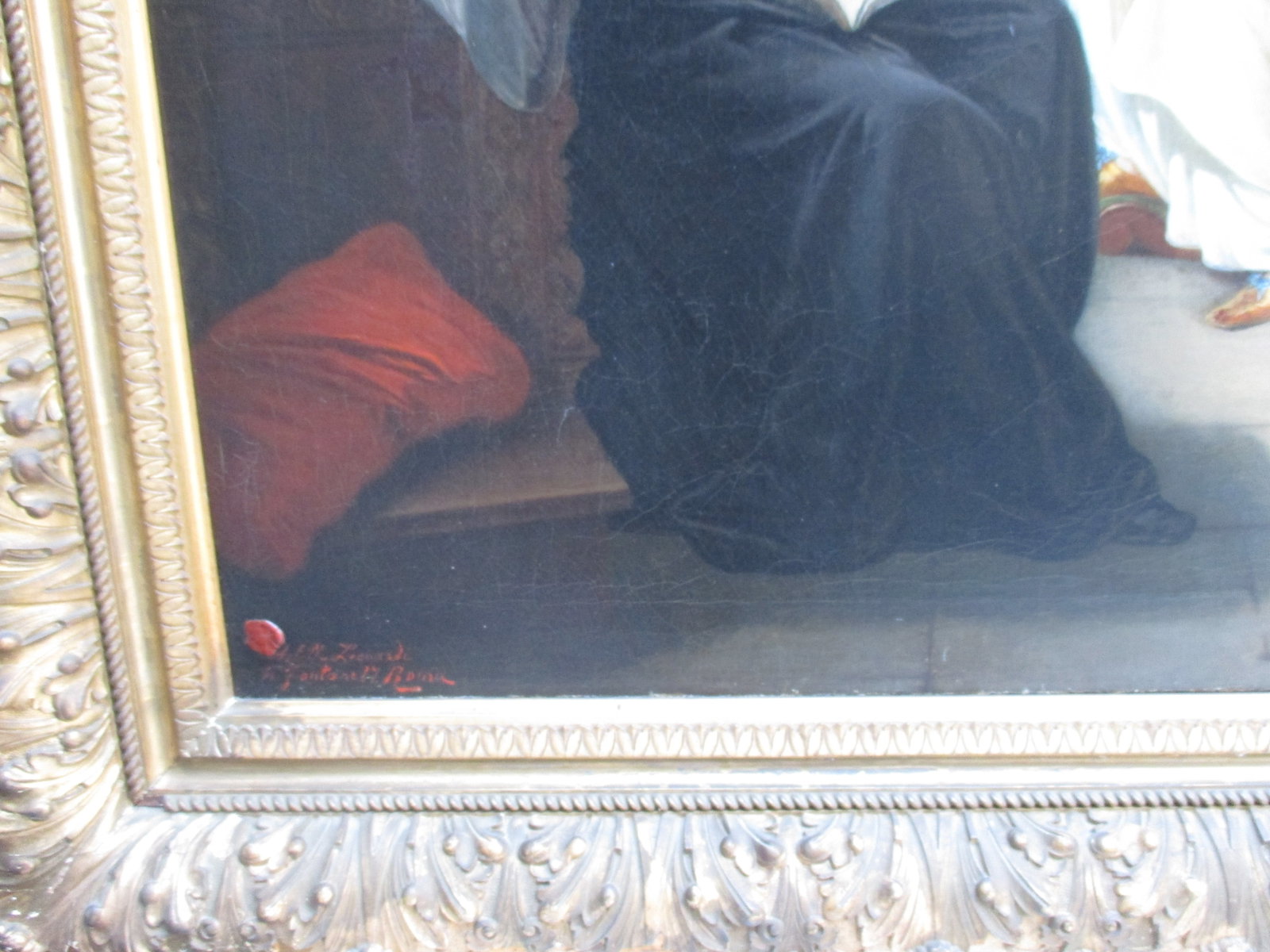Beatrice Cenci Being Sketched by Guido Reni by Achille Leonardi - 11