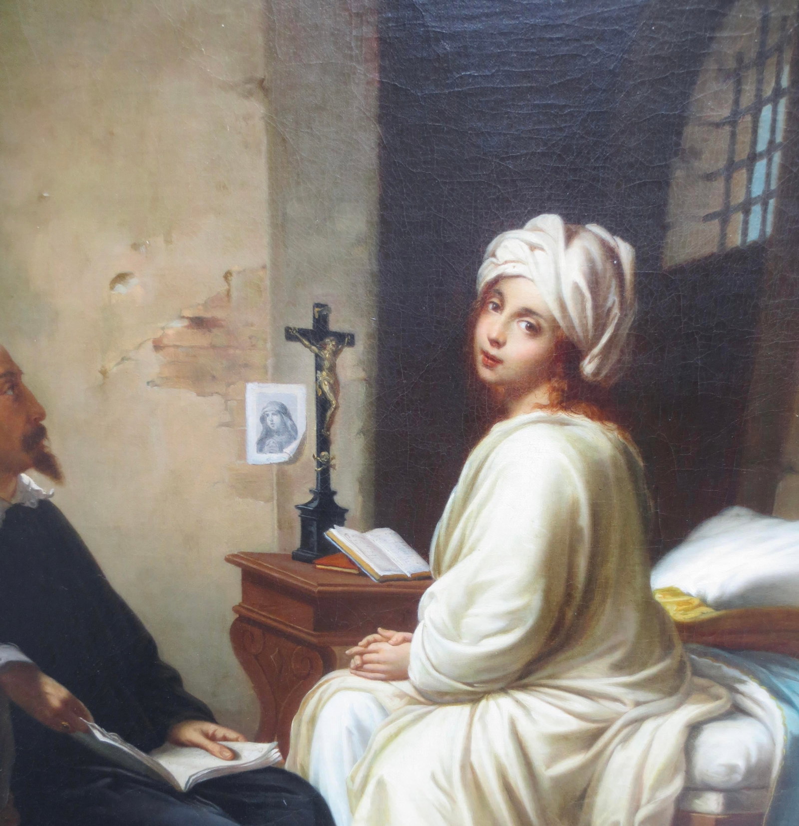 Beatrice Cenci Being Sketched by Guido Reni by Achille Leonardi - 15