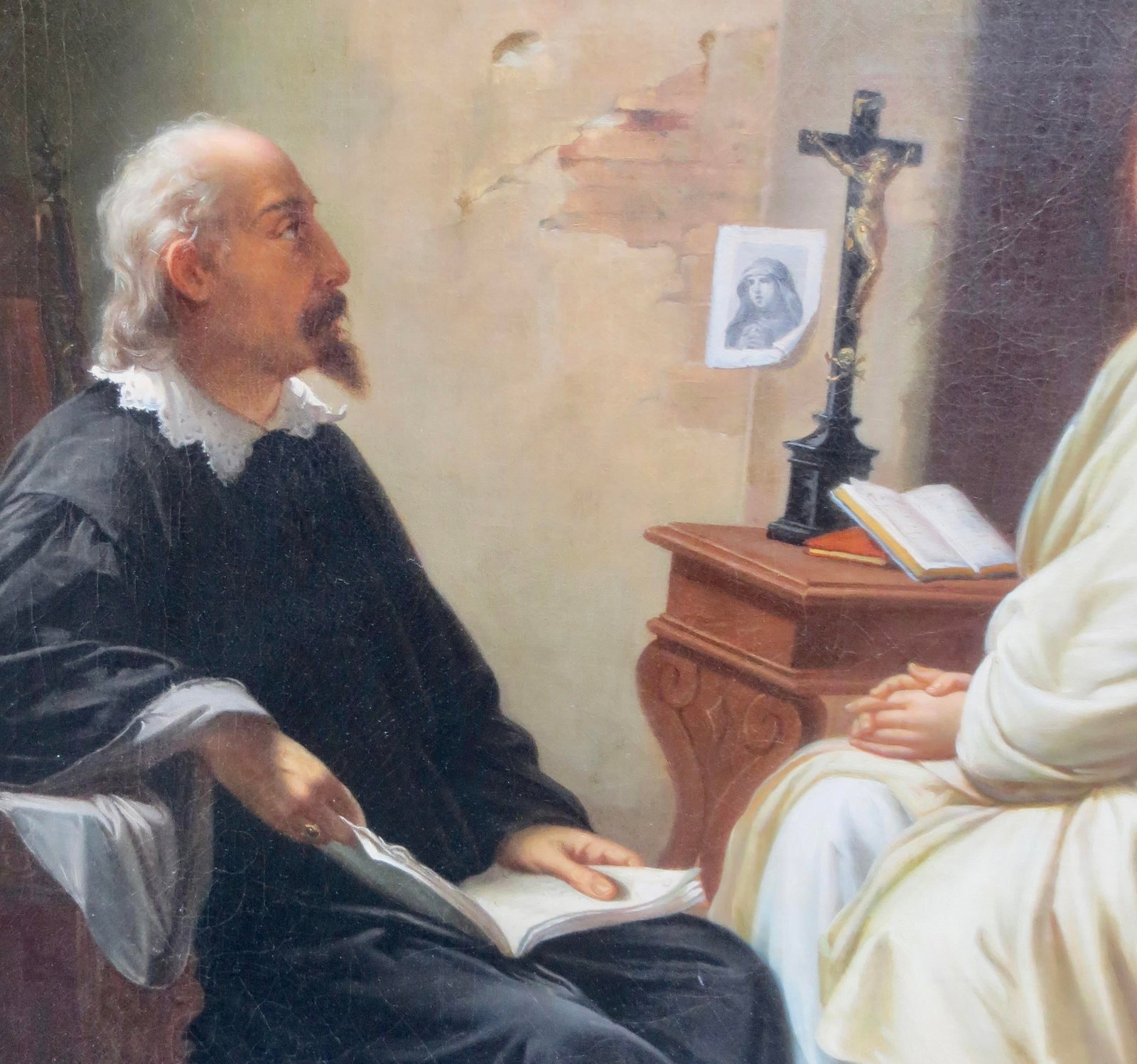 Beatrice Cenci Being Sketched by Guido Reni by Achille Leonardi - 5