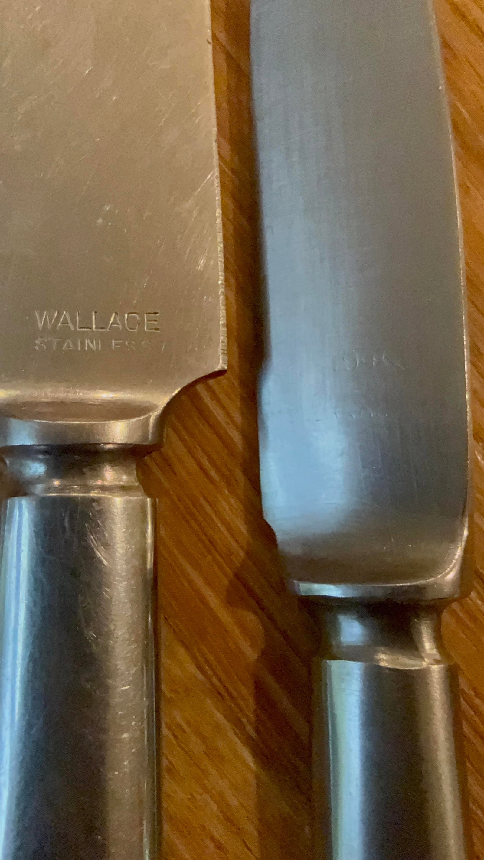 World War 2 United States Military Flatware Spoons and Knives Marked 1940 - 3