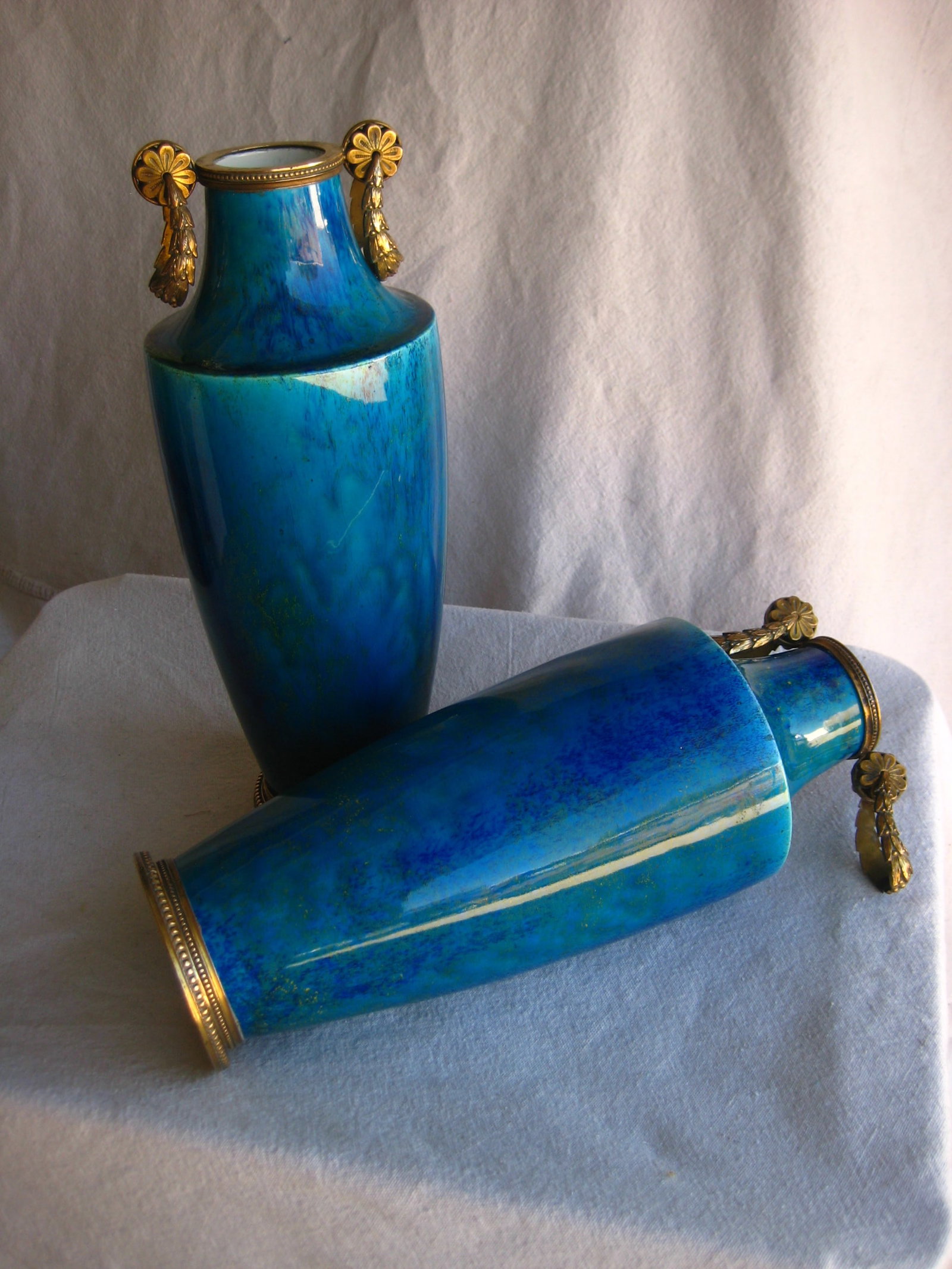 Late 19th Century Sevres Paul Milet Pair of Vases - 2