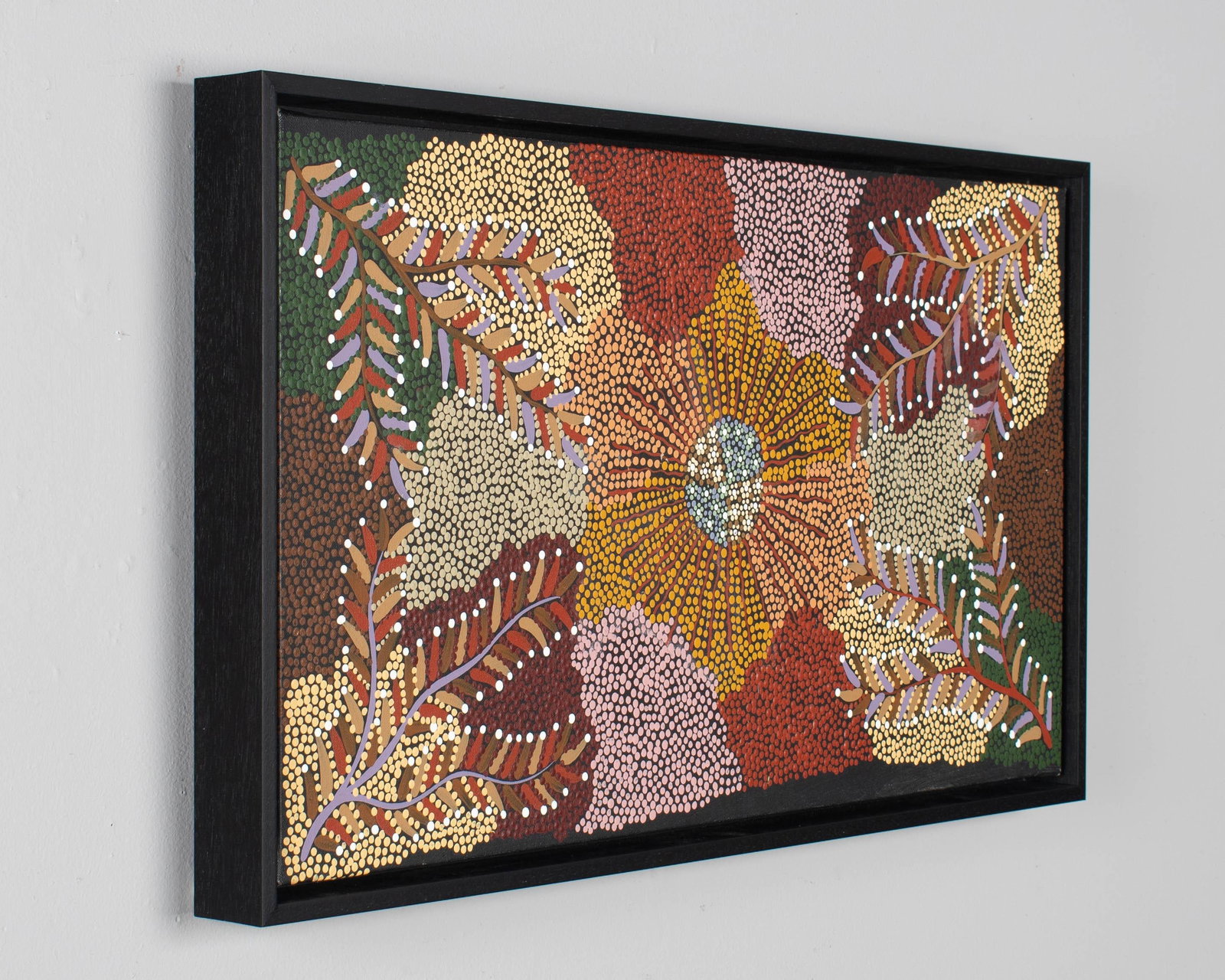 Australian Aboriginal Bush Banana Painting by Eunice Napangardi - 2