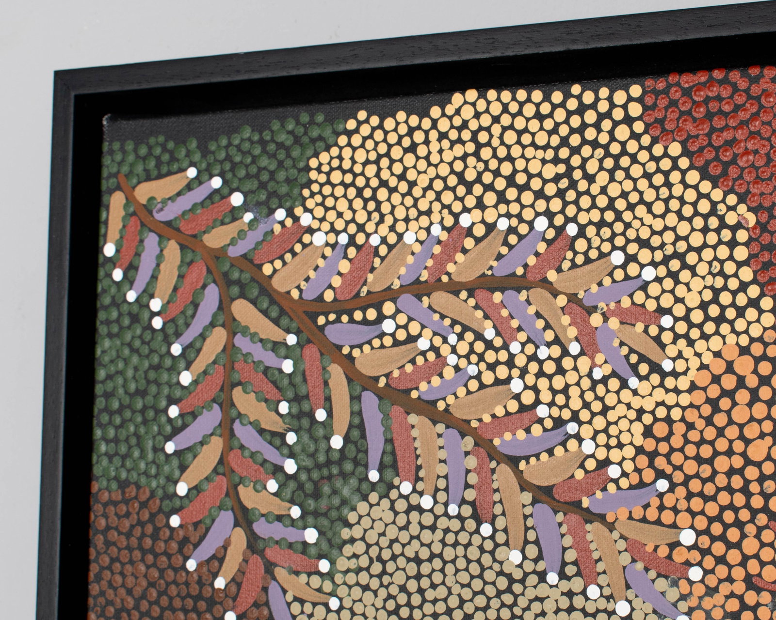Australian Aboriginal Bush Banana Painting by Eunice Napangardi - 5