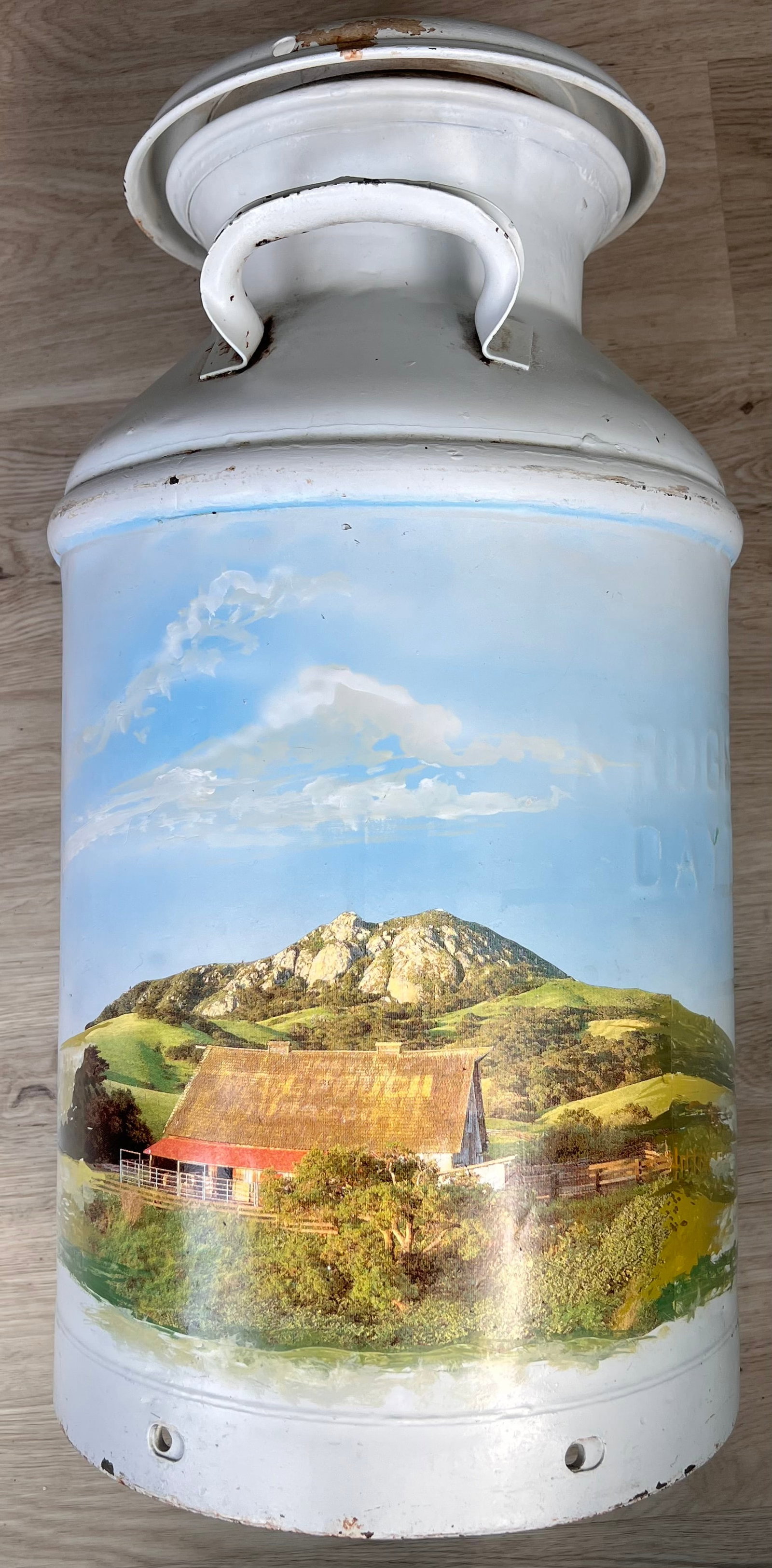 Vintage Metal Milk Can - Dayton, Ohio - 5