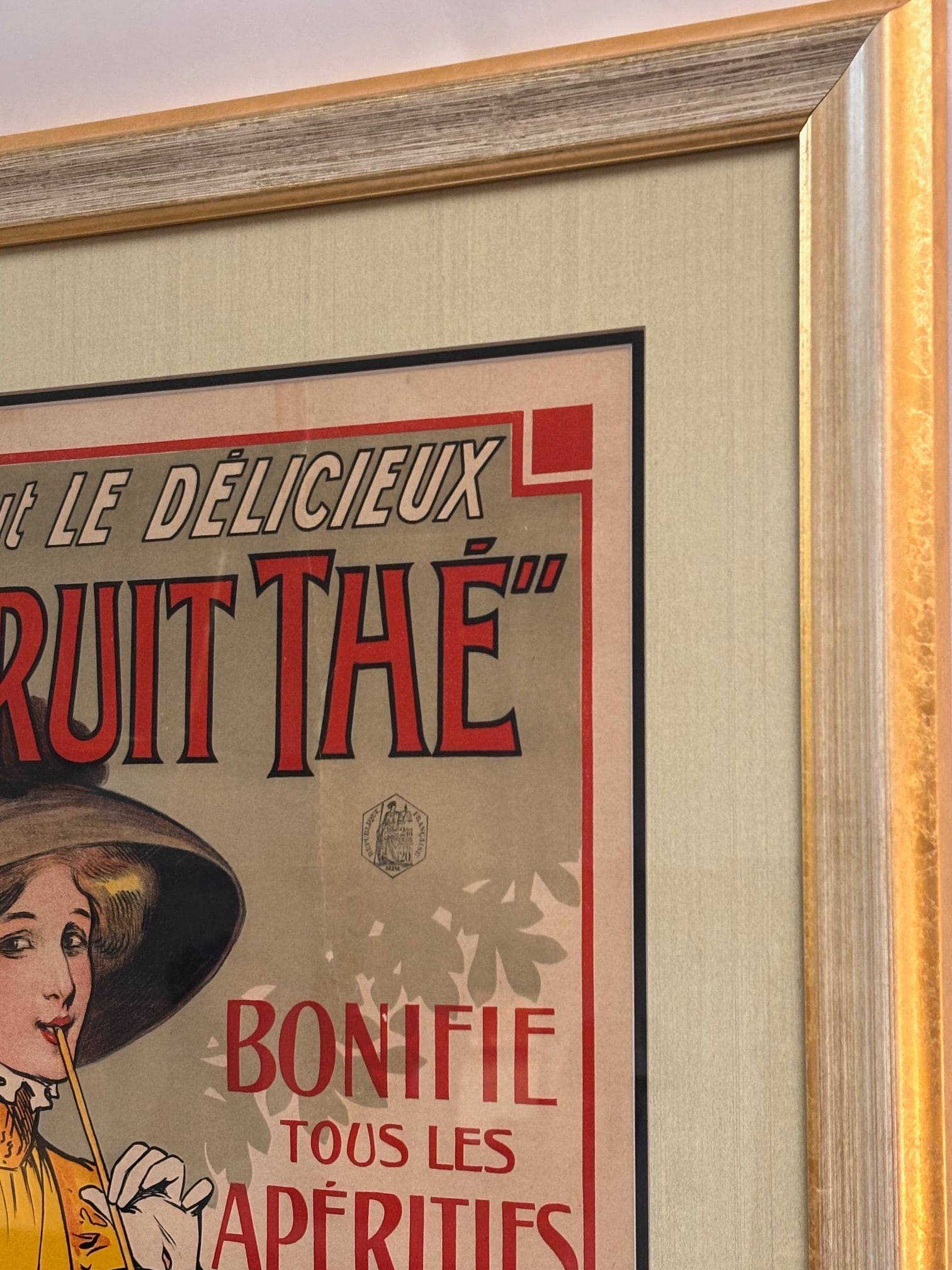 Art Nouveau French Advertising Lithograph Poster Printed by G. Delattre & Cie. - 2