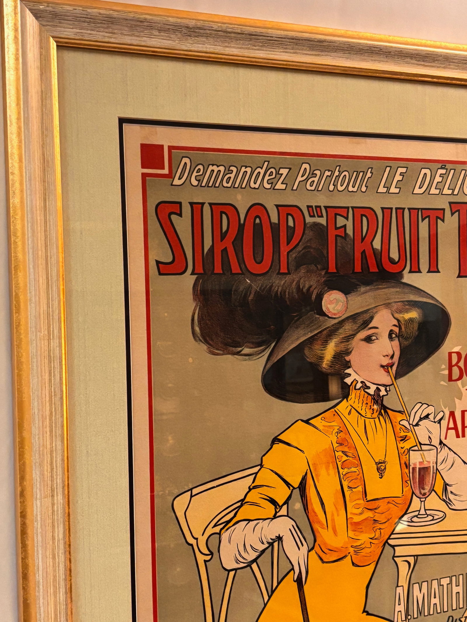 Art Nouveau French Advertising Lithograph Poster Printed by G. Delattre & Cie. - 8