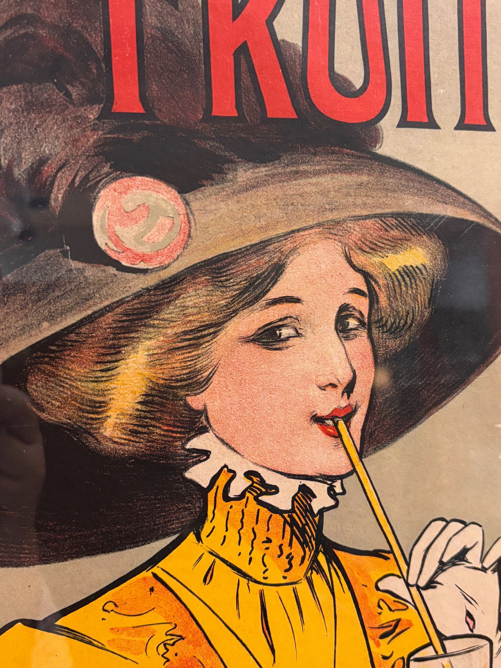 Art Nouveau French Advertising Lithograph Poster Printed by G. Delattre & Cie. - 9