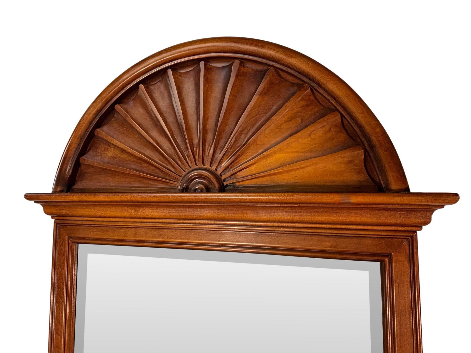 Colonial Solid Wood Sunburst Mirror - 5
