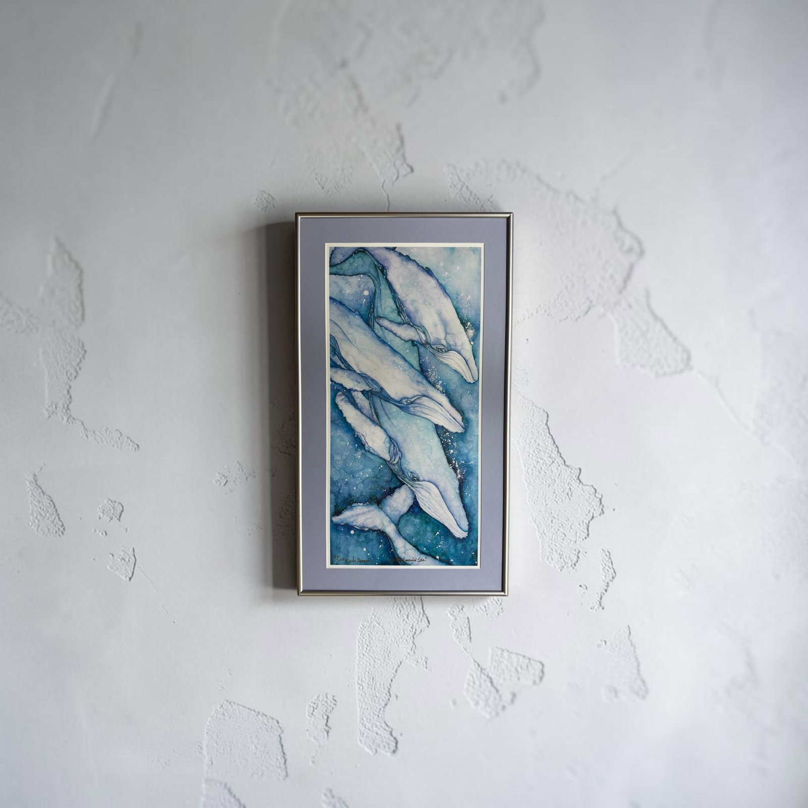 Karla Morreira "Into the Emerald Sea" Signed Limited Edition Watercolor Print - 80/500 - 9