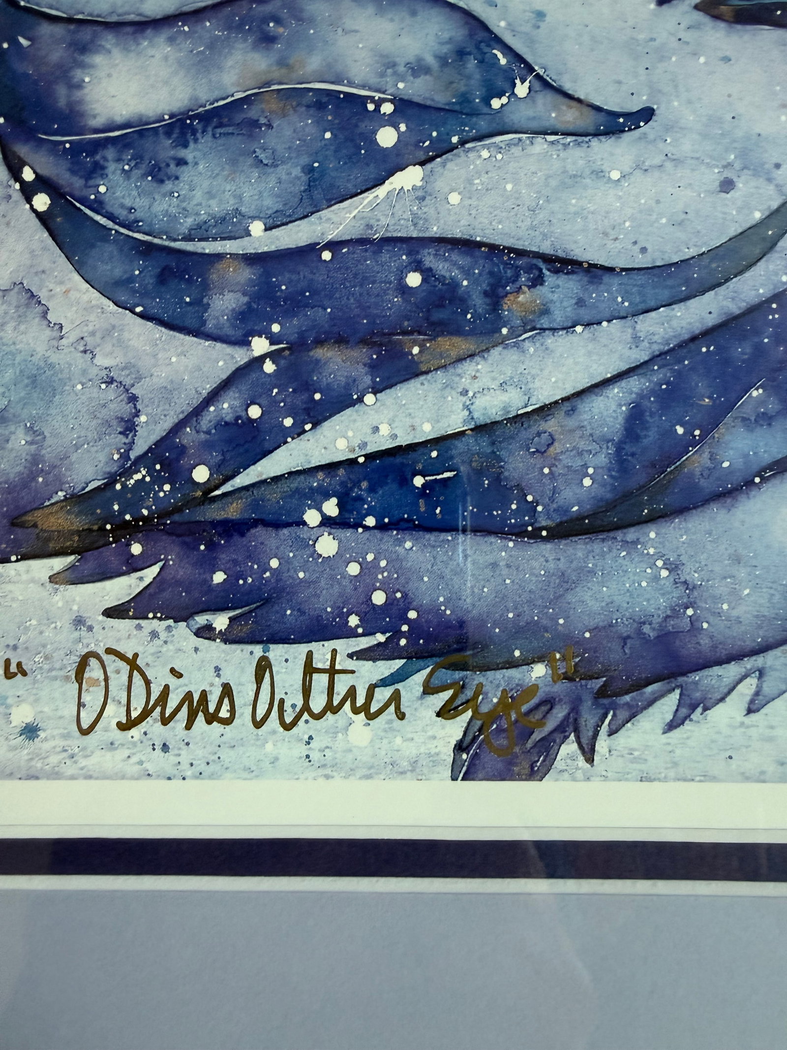 Karla Morreira "Odin's Witness" Signed Limited Edition Raven Art Print - 104/500 - 4