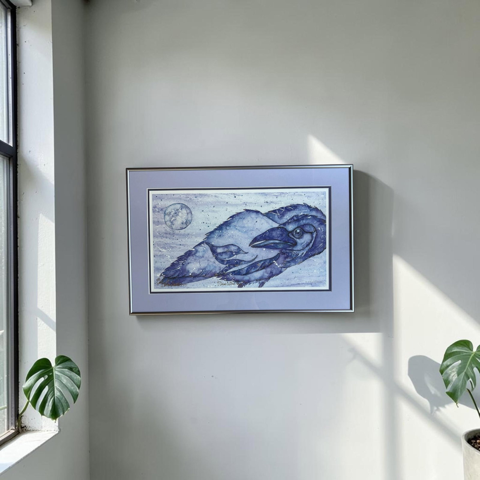 Karla Morreira "Odin's Witness" Signed Limited Edition Raven Art Print - 104/500 - 8