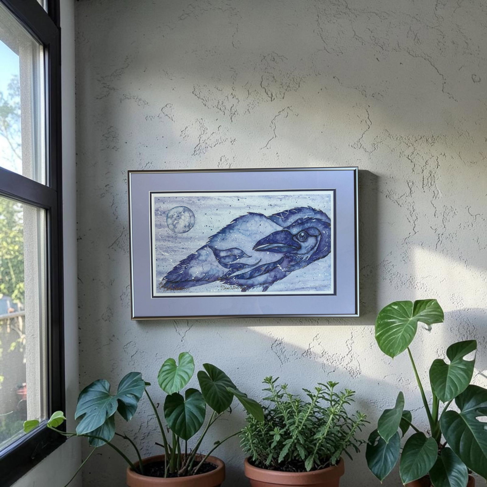 Karla Morreira "Odin's Witness" Signed Limited Edition Raven Art Print - 104/500 - 9