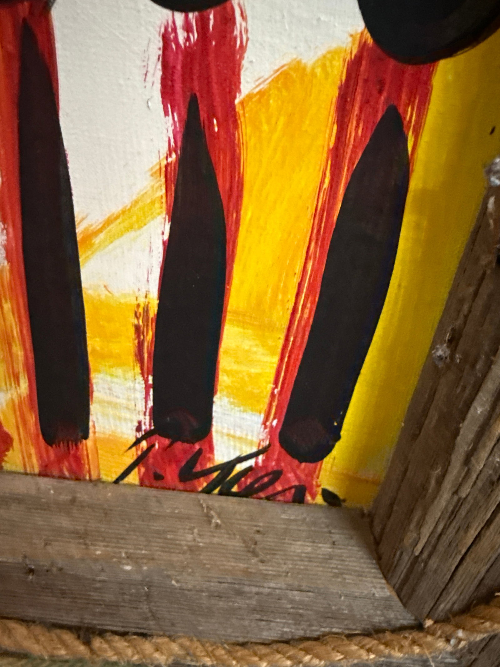 1970s Peter Keil Original Nautical Abstract Painting - 5