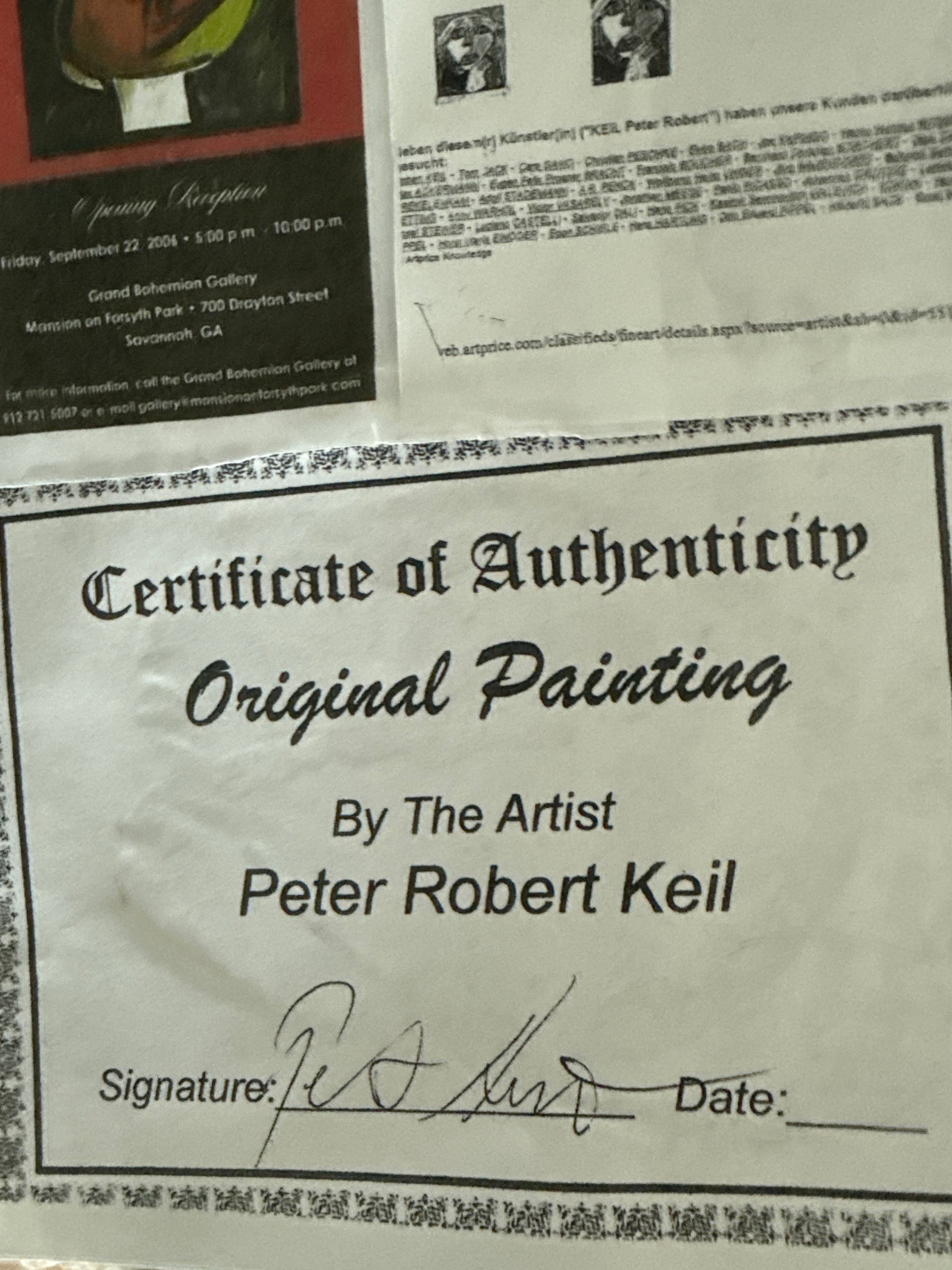 1970s Peter Keil Original Nautical Abstract Painting - 7