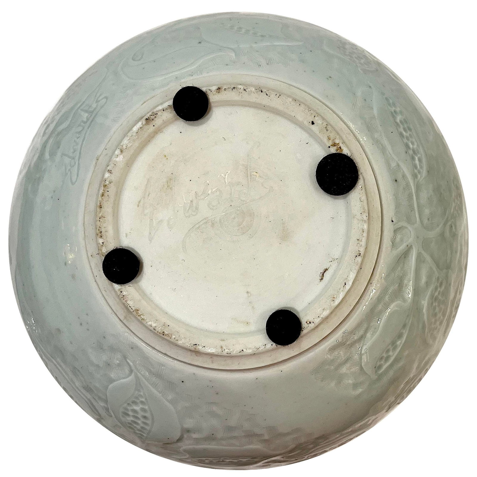 1980's Celadon Porcelain Moon Jar With Lid - Ken Edwards Montana Potter - 9