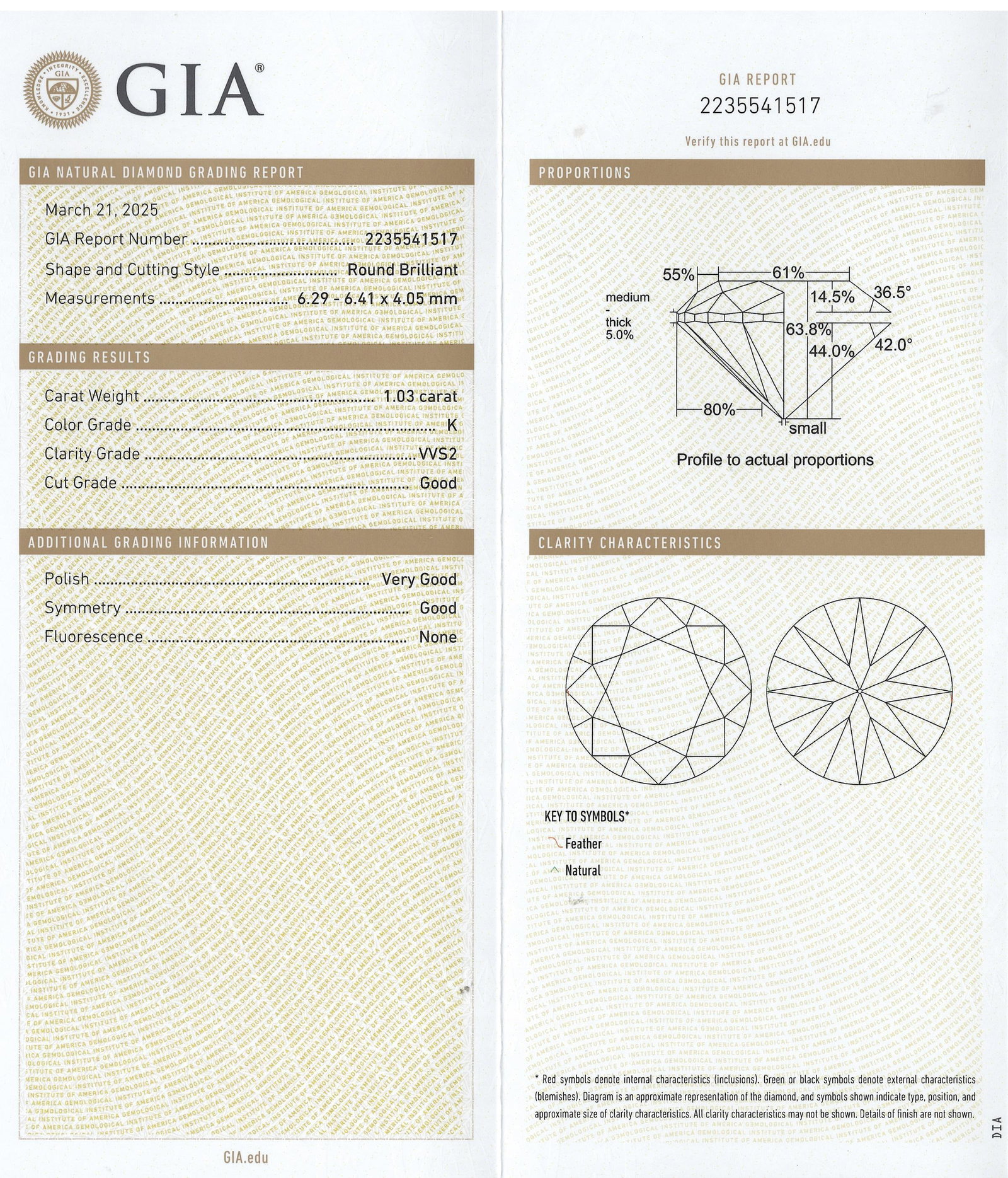 18k White Gold 2.04 Carat Stud Earrings, A Pair - 4