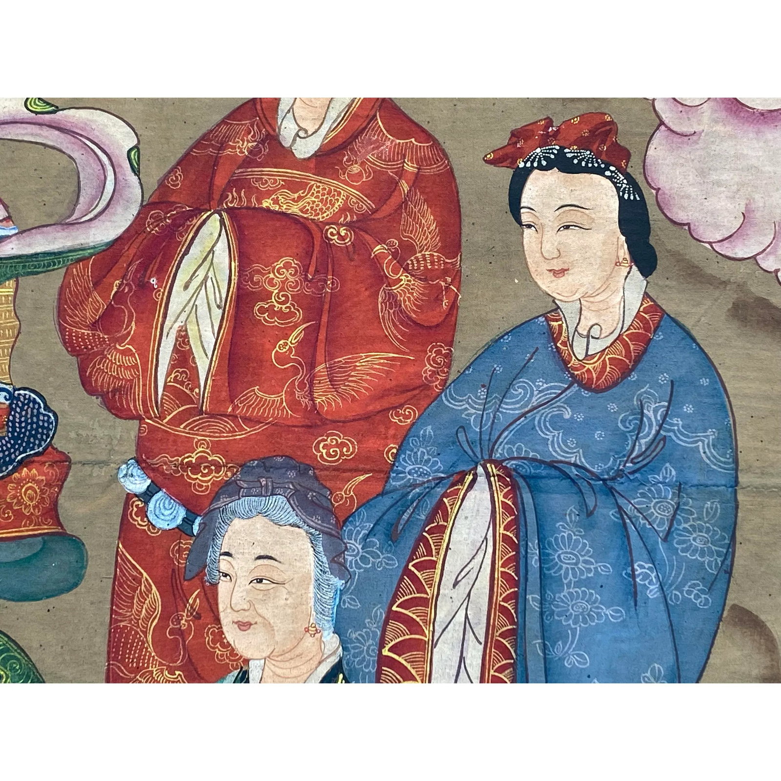 Large Chinese Canvas Art of Characters of Investiture of the Gods - 10