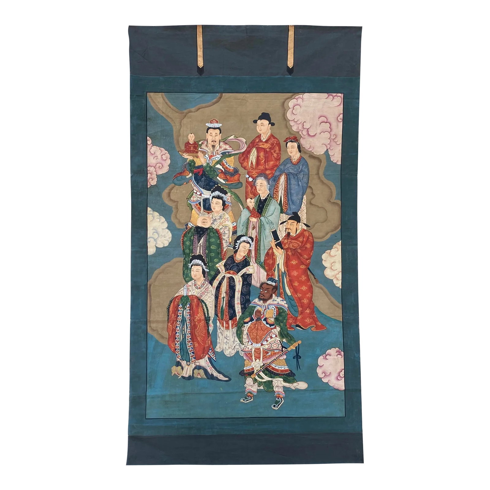 Large Chinese Canvas Art of Characters of Investiture of the Gods (1 of 11)