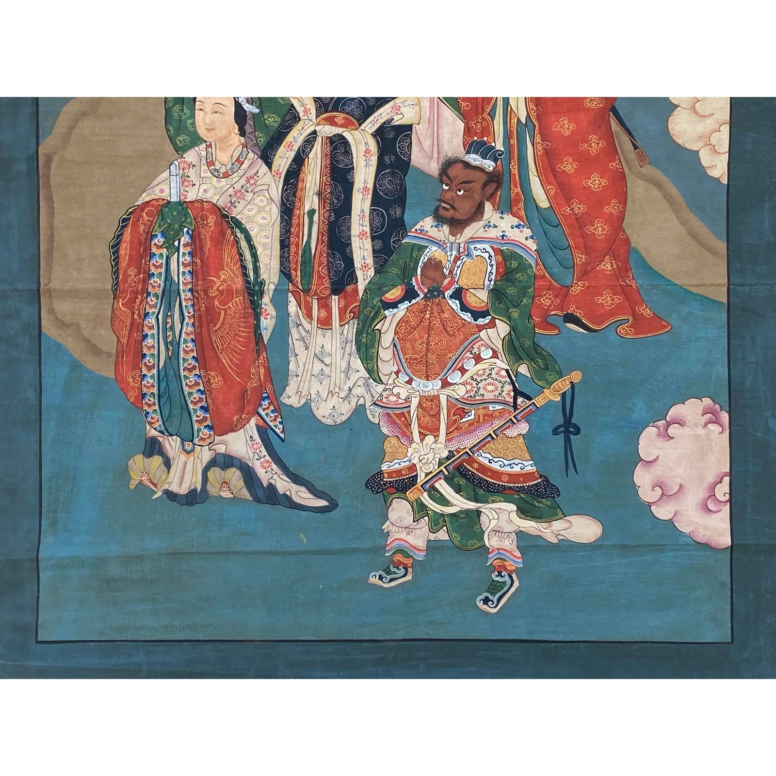 Large Chinese Canvas Art of Characters of Investiture of the Gods - 3