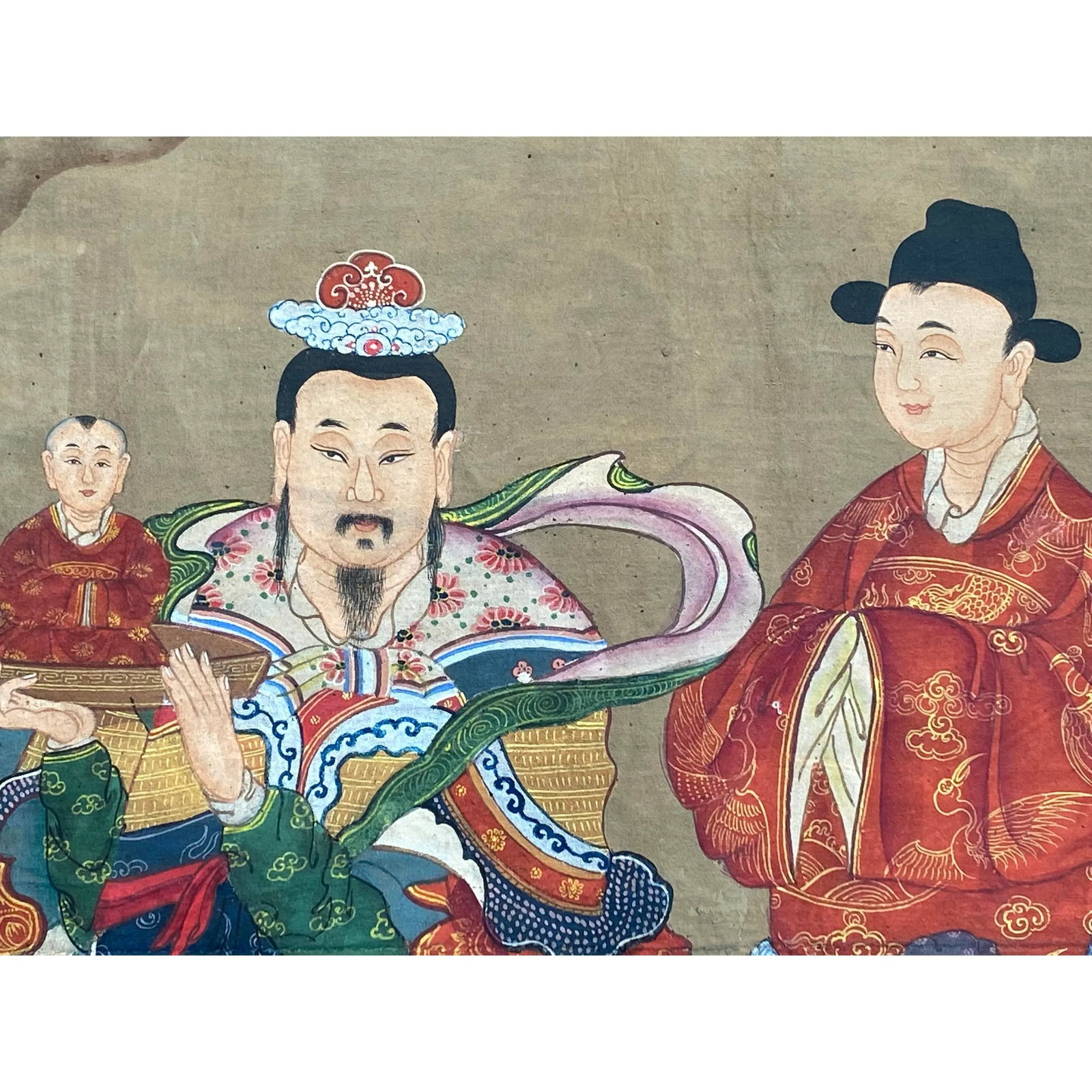 Large Chinese Canvas Art of Characters of Investiture of the Gods - 4