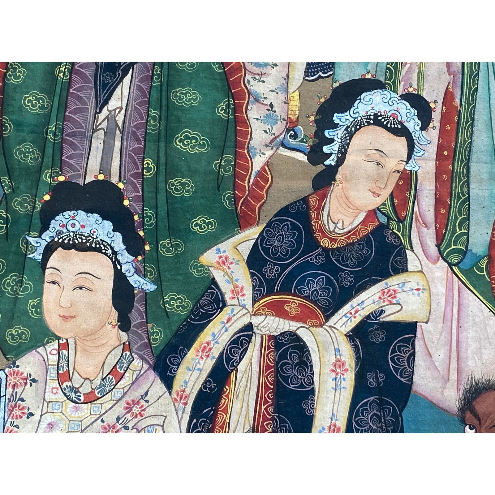 Large Chinese Canvas Art of Characters of Investiture of the Gods - 5