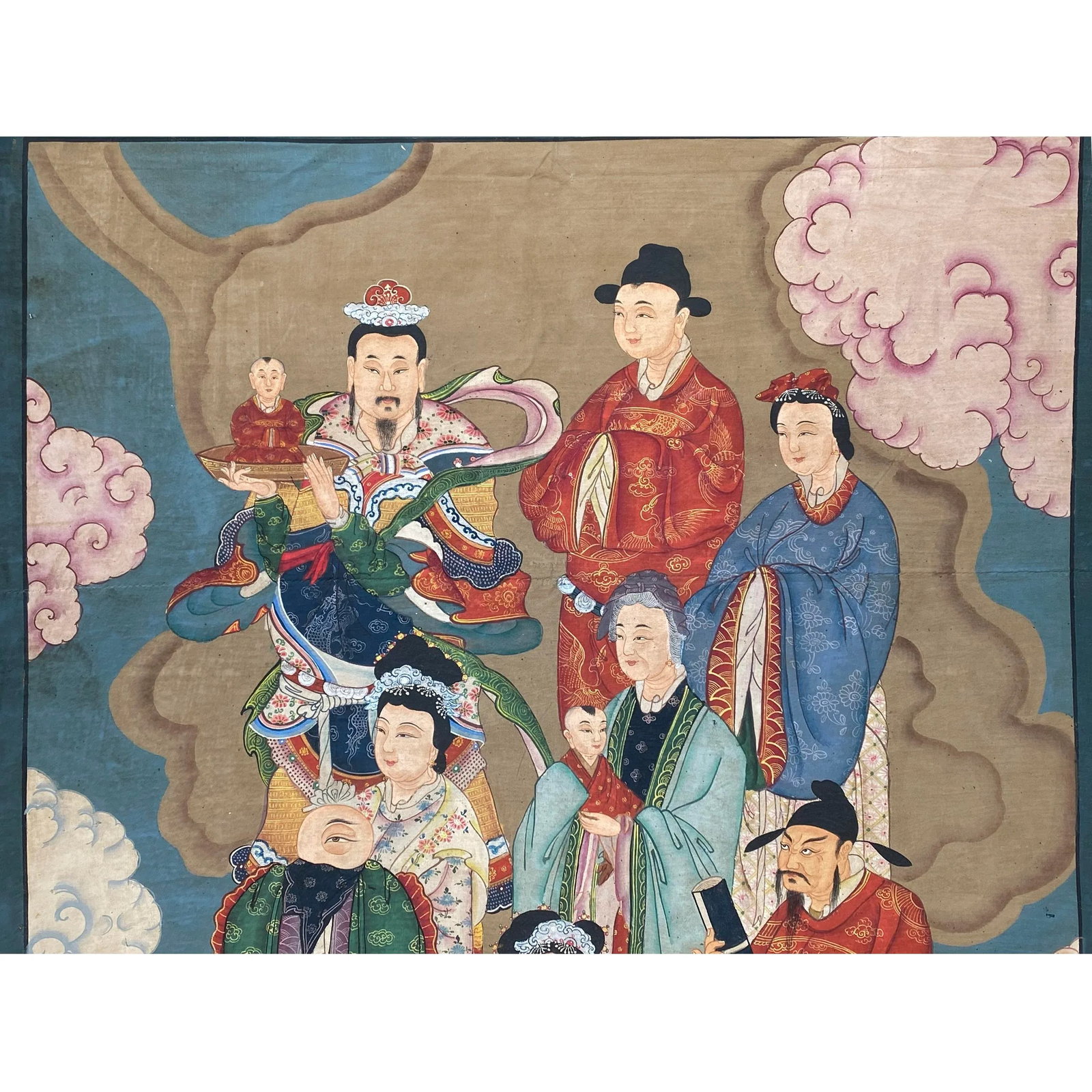 Large Chinese Canvas Art of Characters of Investiture of the Gods - 6