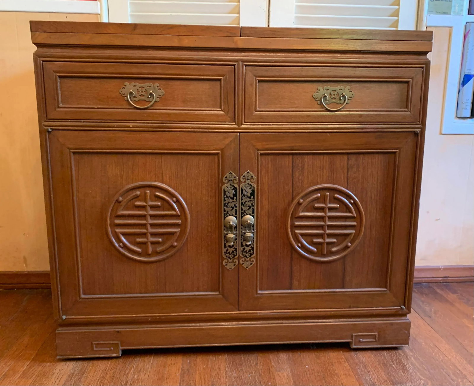 1960s Chinese Bar Cart - 2