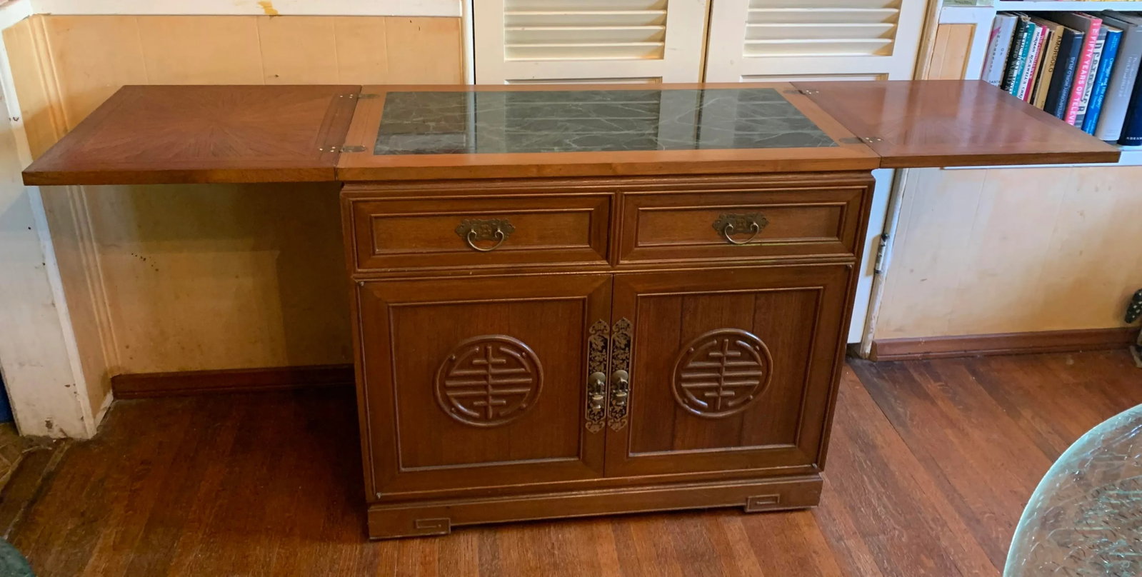 1960s Chinese Bar Cart - 7