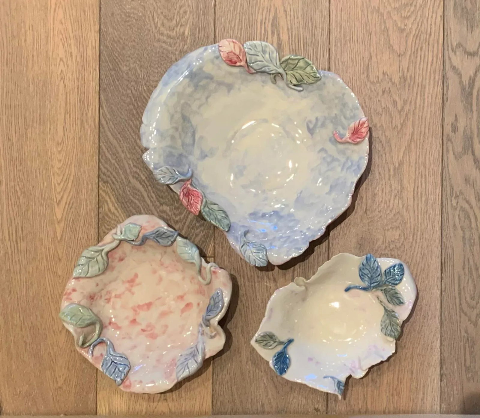 Vintage Decorative Plates- Set of 3 - 10