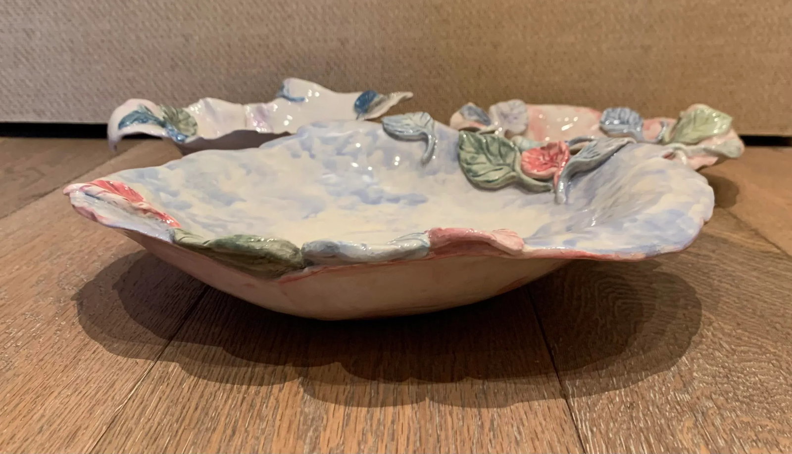 Vintage Decorative Plates- Set of 3 - 9