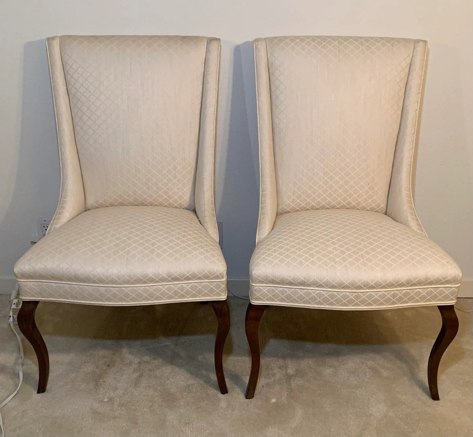 Mid 20th Century Dining Head Chairs- Set of 2 - 13