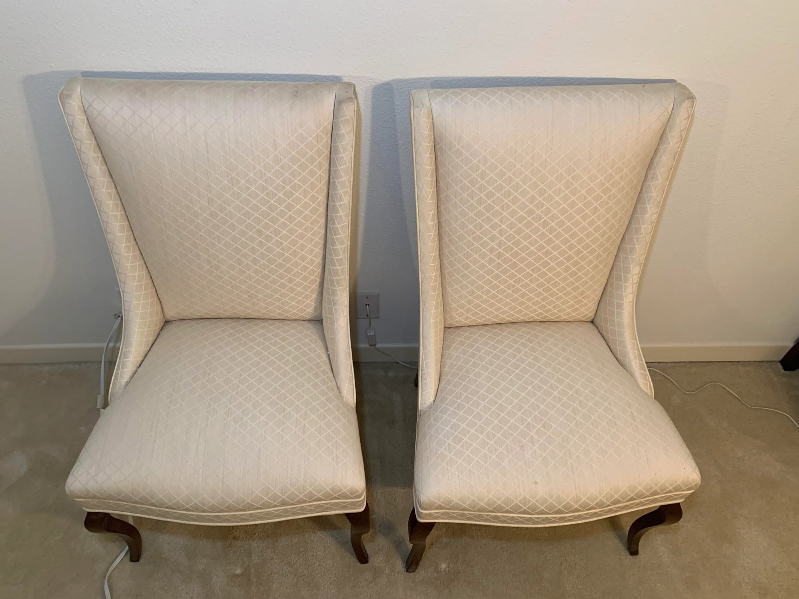Mid 20th Century Dining Head Chairs- Set of 2 - 2