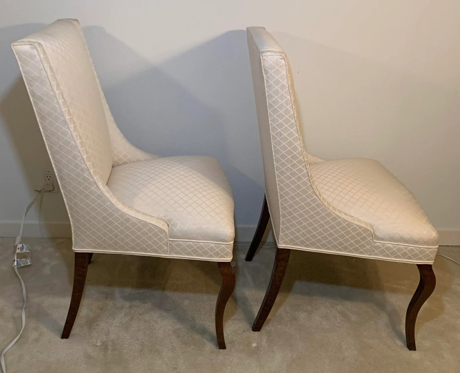 Mid 20th Century Dining Head Chairs- Set of 2 - 5
