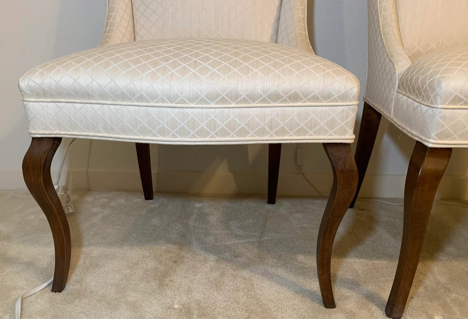 Mid 20th Century Dining Head Chairs- Set of 2 - 6