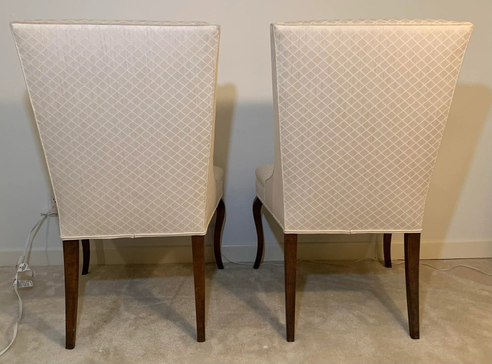 Mid 20th Century Dining Head Chairs- Set of 2 - 8