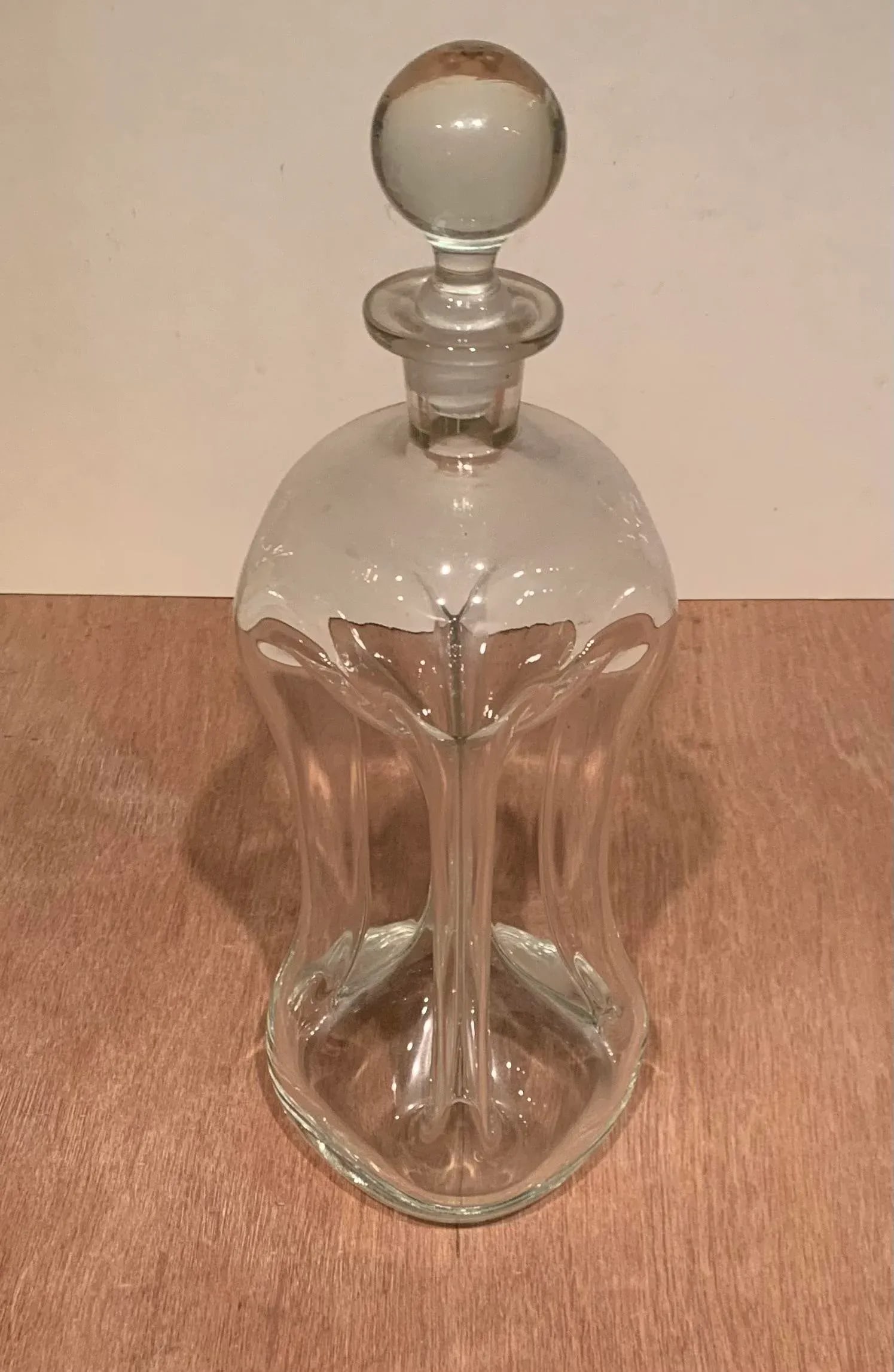 Vintage Mid Century Glass Decanter - 10